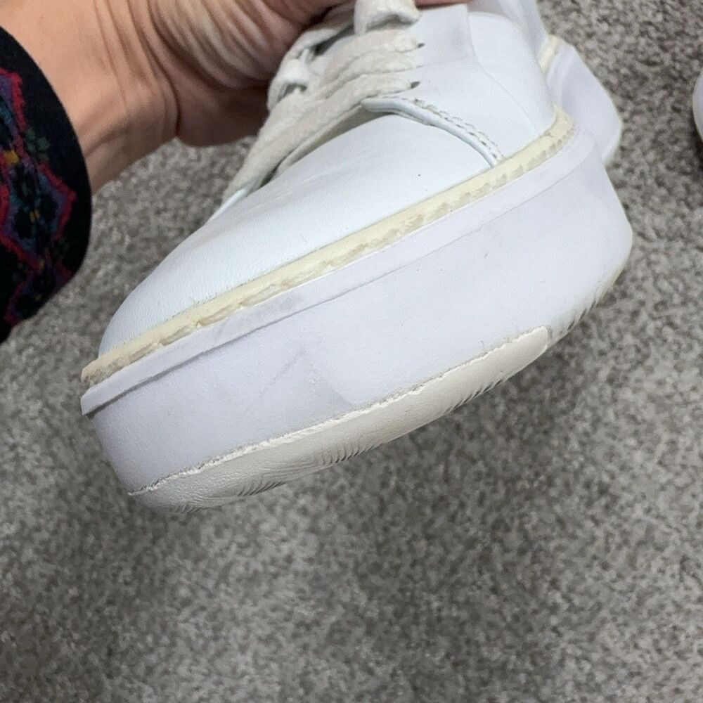 Cole Haan Shoes Womens 8 White GrandPro Leather Sneaker Lace Up Comfort Walking - Picture 9 of 11